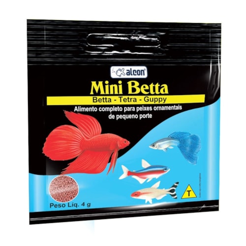 Ração Alcon Mini Betta 4g