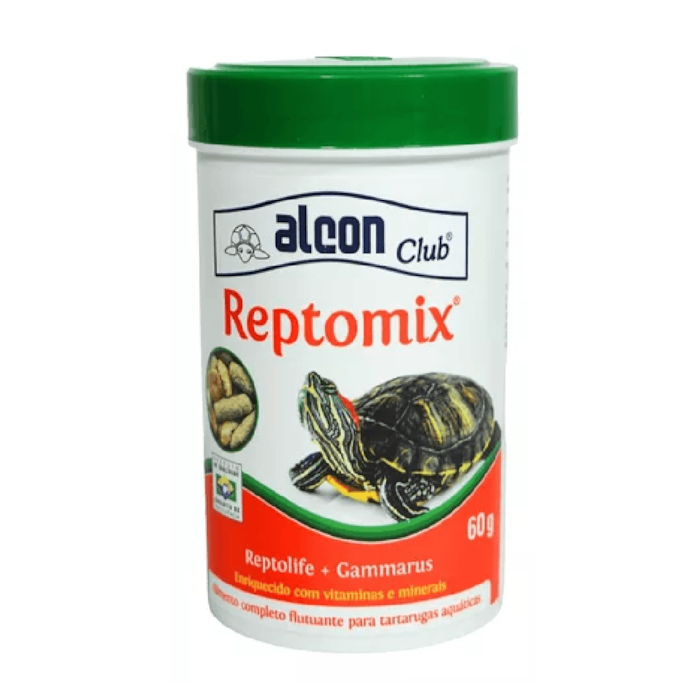 Ração Alcon Reptomix para Tartaruga D´agua  60g