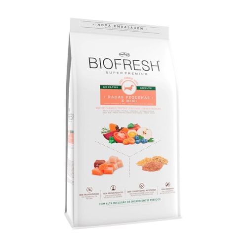 Ração Biofresh Cães Adultos Raças Pequenas e Mini 15,0 kg