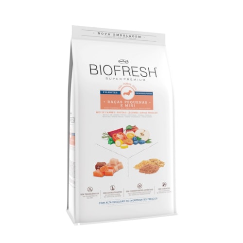 Ração Biofresh Cães Filhotes Raças Pequenas e Mini 10,1 kg