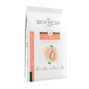 Ração Biofresh es Cães Adultos Raças Pequenas e Mini 10,1 kg