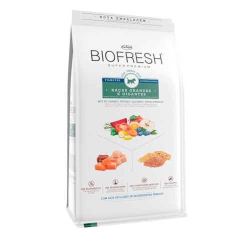 Ração Biofresh para Cães Filhotes de Raças Grandes e Gigantes 15kg