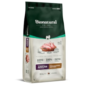 Ração Bionatural Prime Cães Adultos Raças Pequenas Frango, Blueberry, Coco e Aveia 10,1 kg