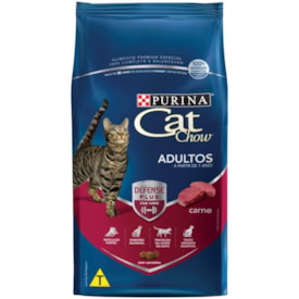 Ração Cat Chow para Gatos Adultos Sabor Carne 10,1 kg