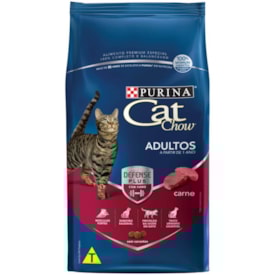 Ração Cat Chow para Gatos Adultos Sabor Carne 10,1 kg