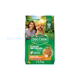 Ração Dog Chow Cães Adultos Raças Pequenas Carne, Frango e Arroz 2,5kg