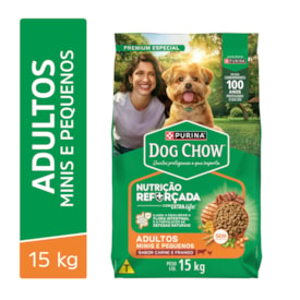 Ração Dog Chow para Cães Adultos de Raças Pequenas Sabor Carne, Frango e Arroz  - imagem adicional