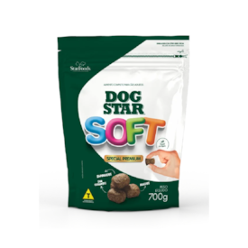 Ração Dog Star Soft para Cães Adultos 700g