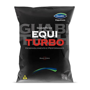 Ração Equiturbo Energy para Cavalos Guabi 15 kg