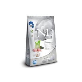 Ração Farmina N&D White Canine Merluza Cães Adultos Raças Médias e Max 7 kg