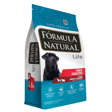 Ração Fórmula Natural Cães Adultos Porte Médio e Grande 15kg