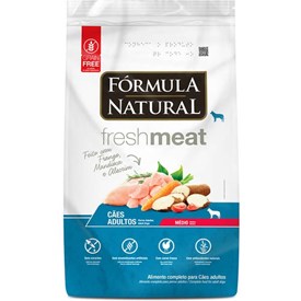 Ração Fórmula Natural Fresh Meat Cães Adultos Raças Médias 2,5 kg