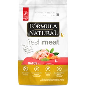 Ração Fórmula Natural Fresh Meat Gatos Adultos Sabor Frango 1 kg