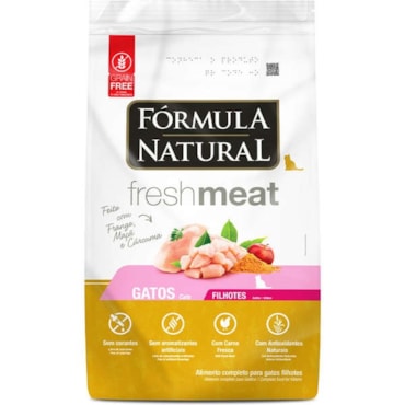 Ração Fórmula Natural Fresh Meat Gatos Filhotes Frango 7,0 kg