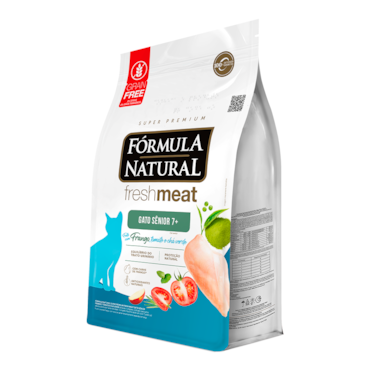 Ração Fórmula Natural Fresh Meat Gatos Sênior Frango Tomate e Chá Verde 1 kg - imagem adicional