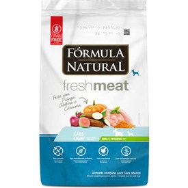 Ração Fórmula Natural Fresh Meat Light Cães Adultos Raças Mini e Pequenas Frango 1kg