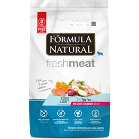 Ração Fórmula Natural Fresh Meat Light Cães Adultos Raças Médias e Grans 12,0 kg