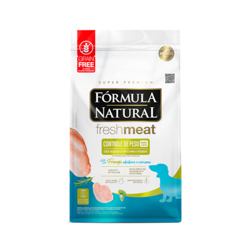 Ração Fórmula Natural Fresh Meat Light Cães Adultos Raças Mini e Pequenas Frango 10,1kg