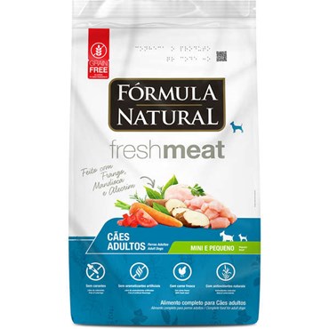 Ração Fórmula Natural Fresh Meat para Cães Adultos de Raças Mini e Pequenas 