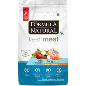 Ração Fórmula Natural Fresh Meat para Cães Filhotes de Raças Grandes e Gigantes 12 kg