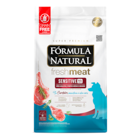 Ração Fórmula Natural Fresh Meat Sensitive Cães Adultos Portes Médio e Grande 12kg