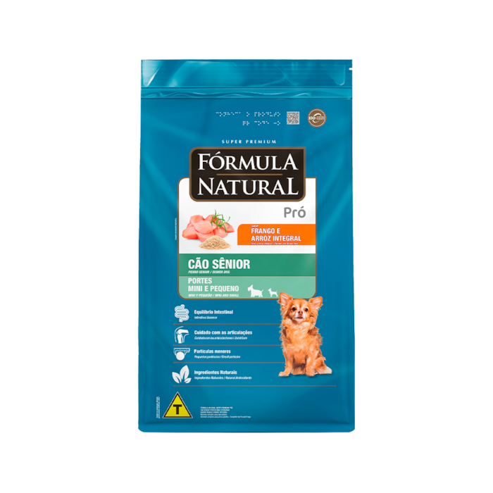 Ração Fórmula Natural PRO para Cães Sênior Portes Mini e Pequeno 1KG