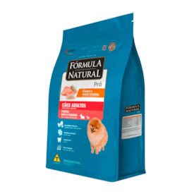 Ração Fórmula Natural Pró Super Premium Cães Adultos Raças Mini e Pequenas Frango e Arroz Integral 15 kg