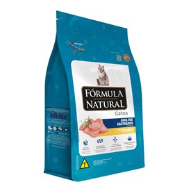 Ração Fórmula Natural Super Premium Gatos Adultos Castrados Sabor Frango 7kg
