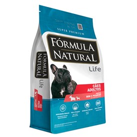 Ração Fórmula Natural Super Premium Life Cães Adultos Portes Mini e Pequeno 7 kg