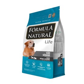 Ração Fórmula Natural Super Premium Life Cães Sênior Portes Médio e Grande 15kg