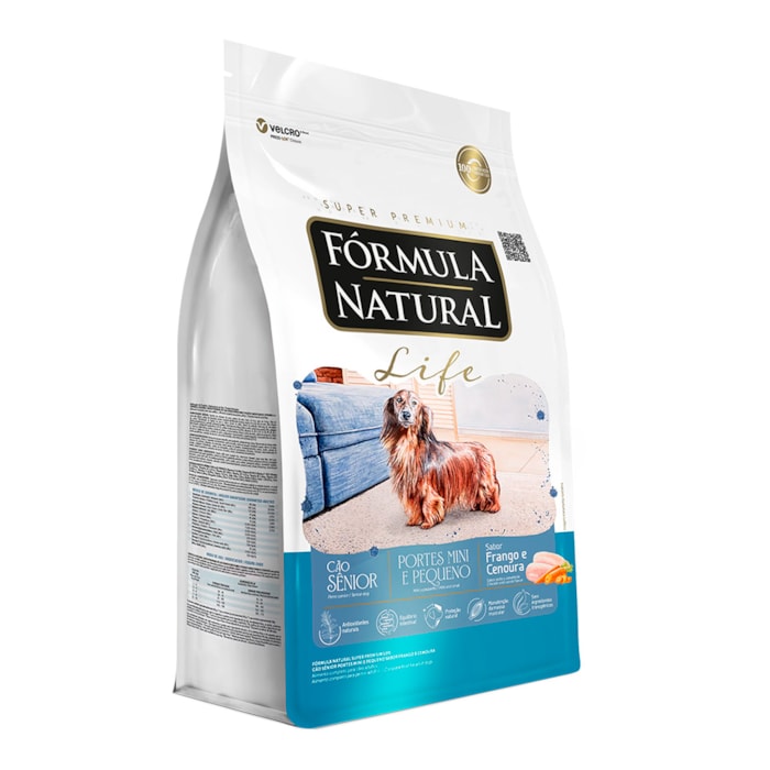 Ração Fórmula Natural Super Premium Life Cães Sênior Portes Mini e Pequeno 15 kg