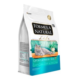 Ração Fórmula Natural Super Premium Life Gatos Castrados Salmão 7,0 kg
