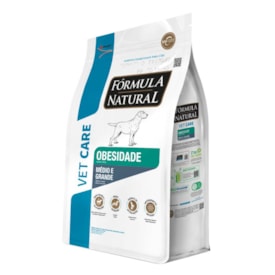 Ração Fórmula Natural Vet Care Obesidade Cães Portes Médio e Grande