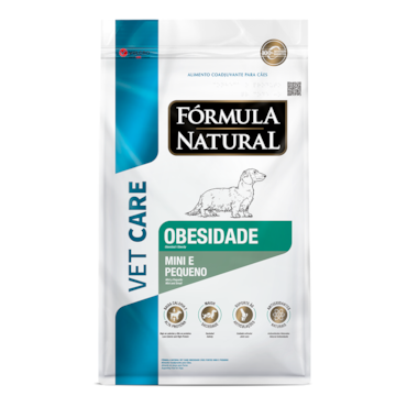 Ração Fórmula Natural Vet Care Obesidade Cães Portes Mini e Pequeno 2kg