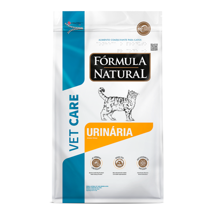 Ração Fórmula Natural Vet Care Urinária para Gatos 1,5kg