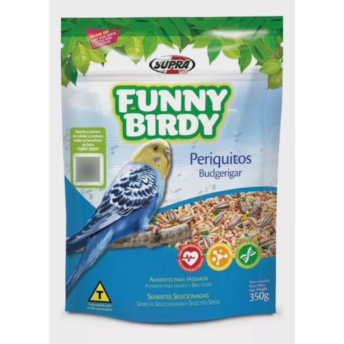 Ração Funny Birdy para Periquitos 350g