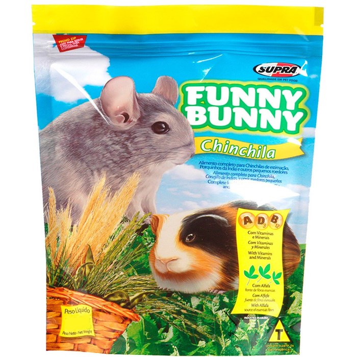 Ração Funny Bunny para Chinchila 