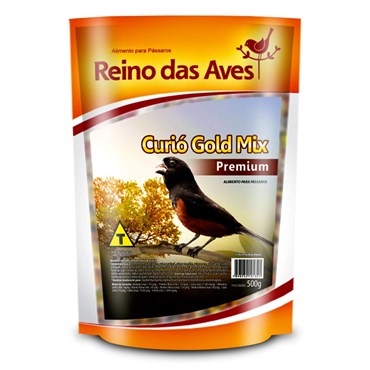 Ração Gold Mix Premium Reino das Aves para Curió 500g