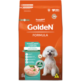 Ração Golden Formula Cães Adultos Porte Pequeno Mini Bits Sabor Frango e Arroz 3kg - imagem adicional