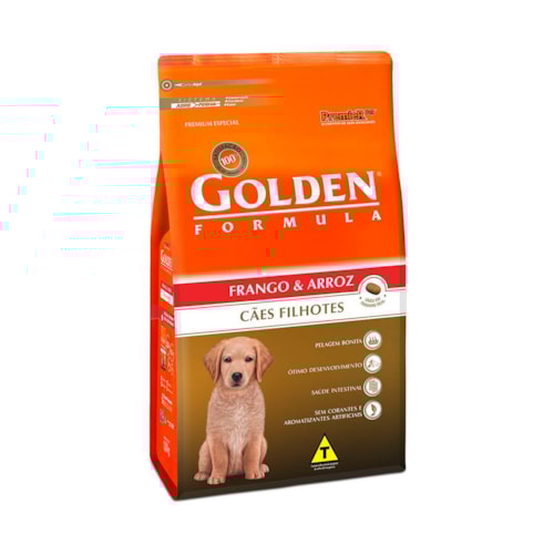 Ração Golden Fórmula Cães Filhotes Frango e Arroz 15,0 kg