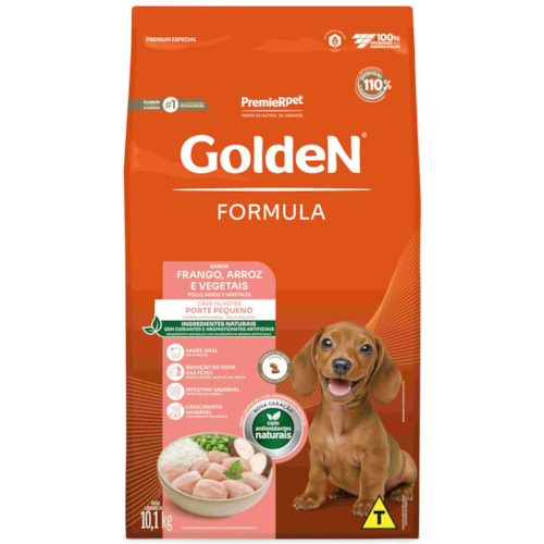 Ração Golden Formula Cães Filhotes Mini Bits Sabor Frango e Arroz 10,1kg - imagem adicional