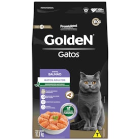 Ração Golden Formula Gatos Adultos Sabor Salmão 10,1kg