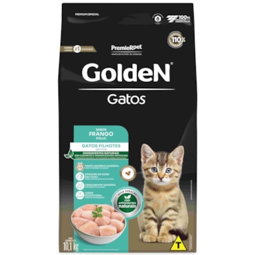 Ração Golden Formula Gatos Filhotes Sabor Frango 10,1kg - imagem adicional