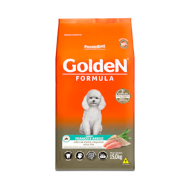 Ração Golden Fórmula Mini Bits Cães Adultos Embalagem Promocional 14 kg + 1kg Grátis