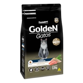 Ração Golden Gatos Castrados Sênior Frango 1,0 kg