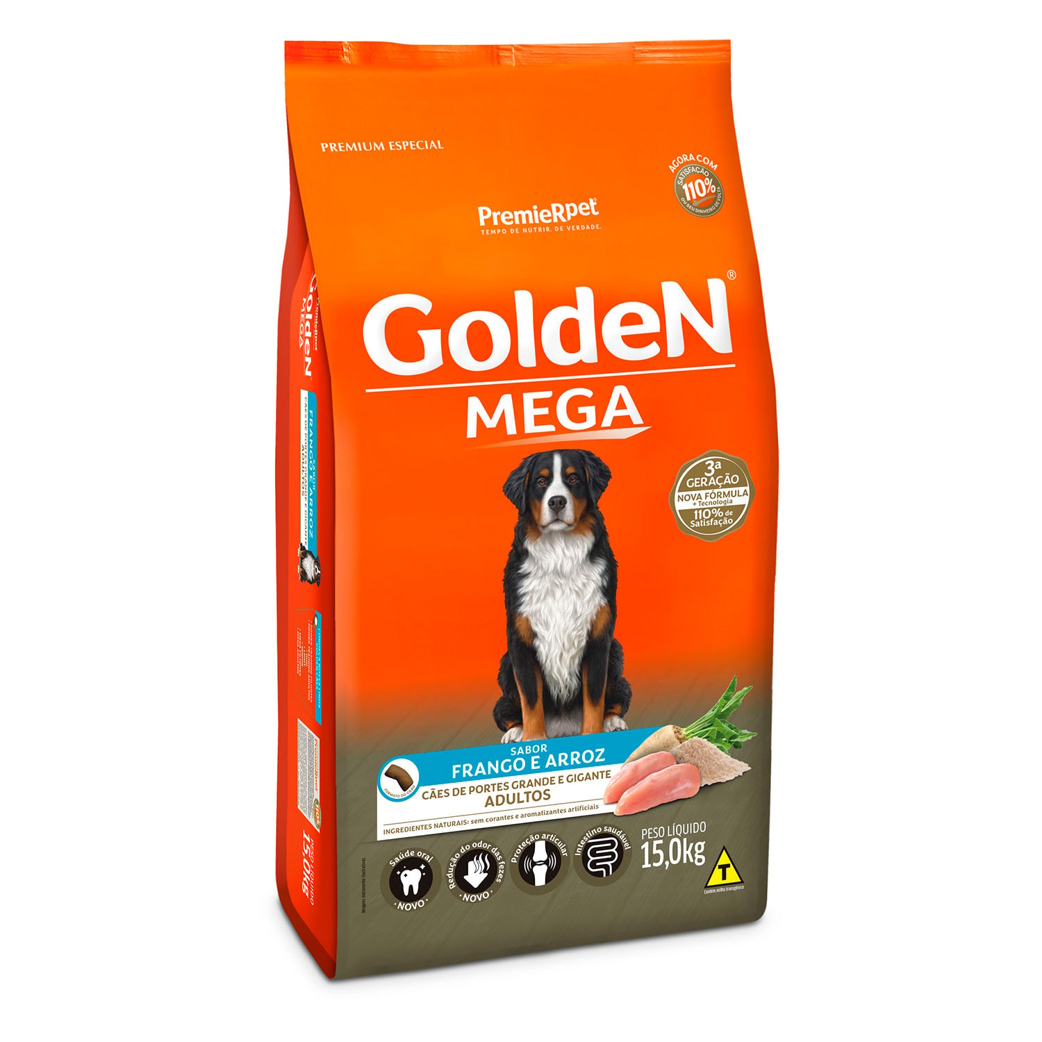 Golden Sachê Gourmet Cães Adultos Raças Médias e Grandes Frango e