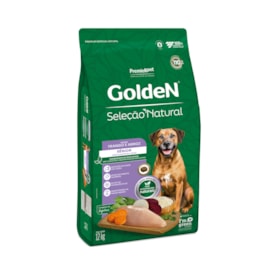 Ração Golden Seleção Natural Cães Sênior Sabor Frango & Arroz 12kg - imagem adicional