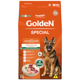 Ração Golden Special Cães Adultos Sabor Frango e Carne 15kg