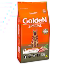 Ração Golden Special Para Cães Adultos Sabor Frango e Carne