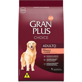 Ração Gran Plus Choice Cães Adultos Frango e Carne 10,1 kg